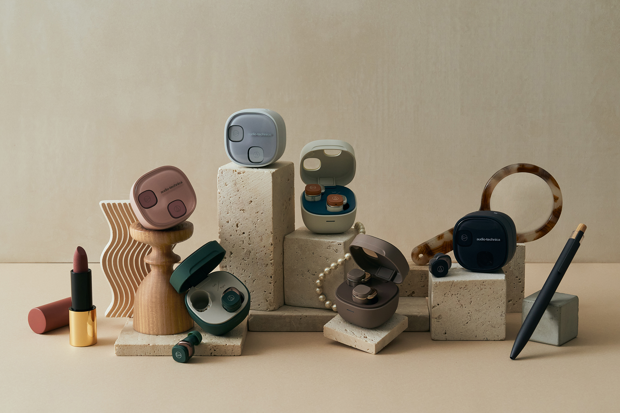 Audio-Technica “ATH-SQ1TW2NC”