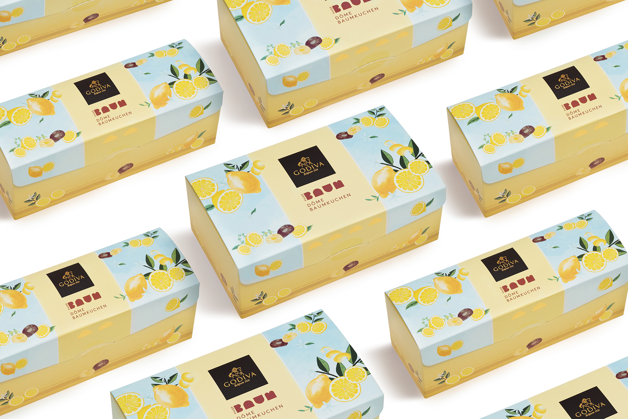 GODIVA FY25 Dôme Baumkuchen Chocolat & Setouchi Lemon Butter