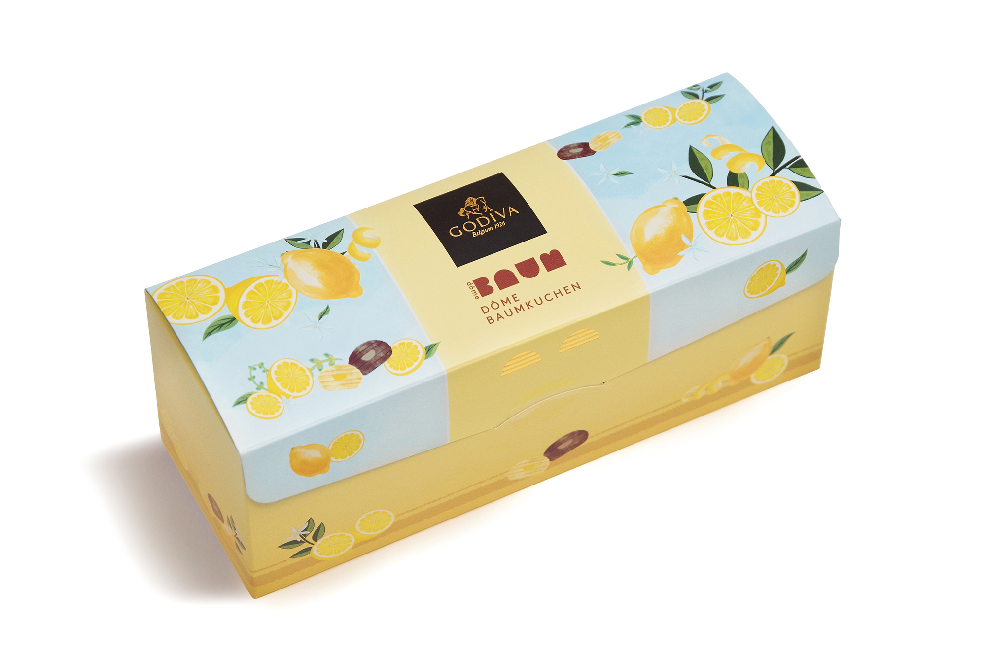 GODIVA FY25 Dôme Baumkuchen Chocolat & Setouchi Lemon Butter