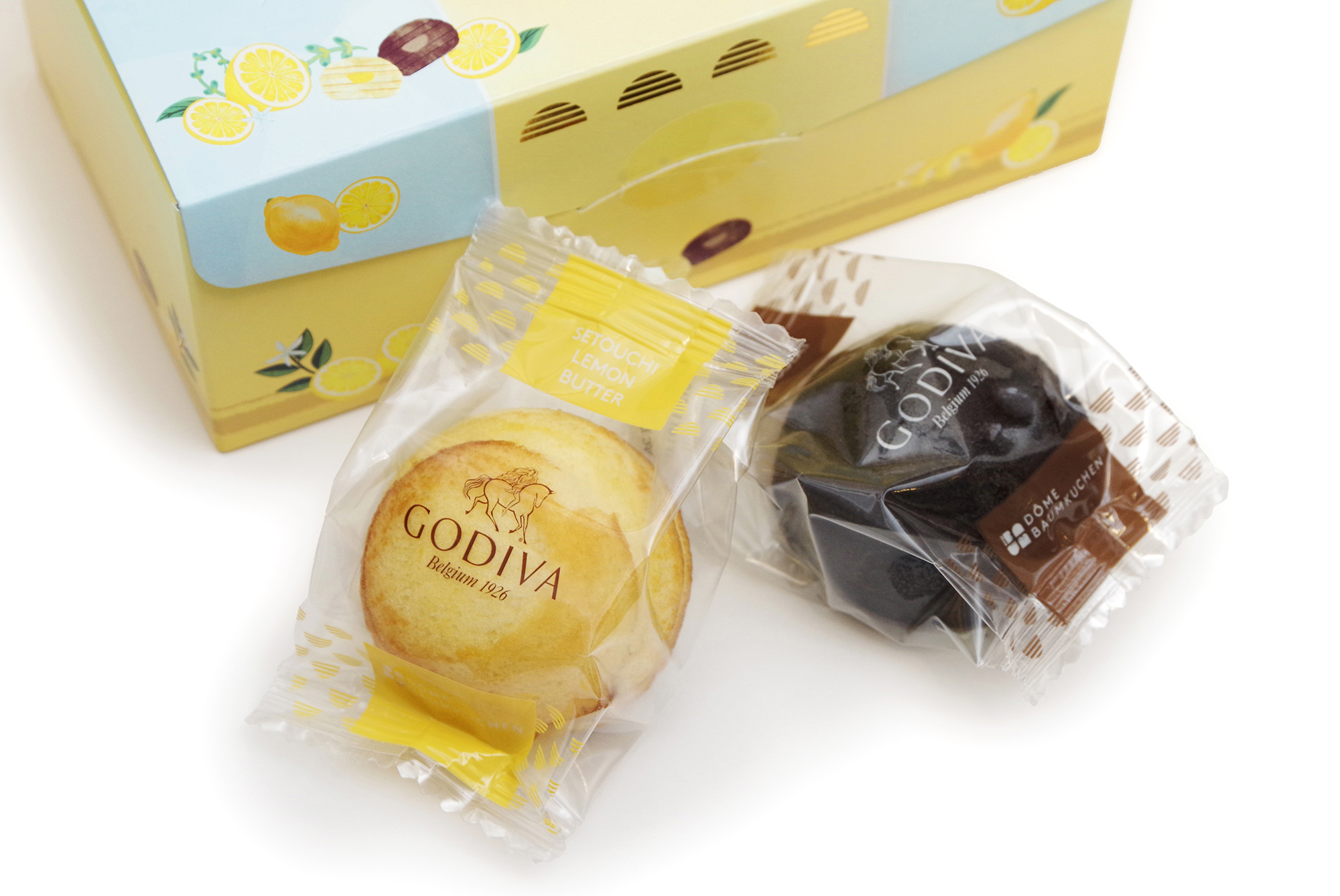 GODIVA FY25 Dôme Baumkuchen Chocolat & Setouchi Lemon Butter