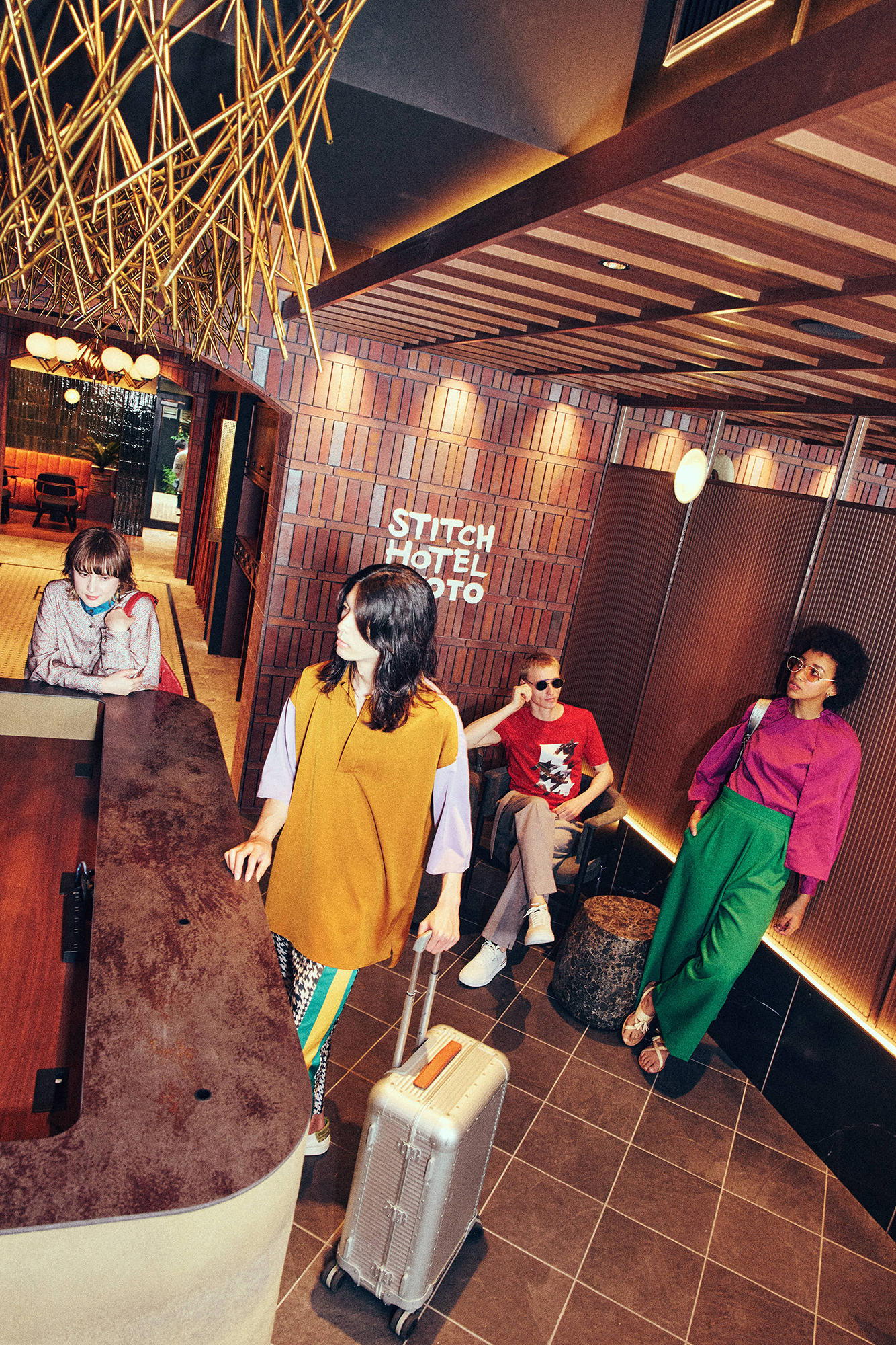 STITCH HOTEL Kyoto Visual Branding