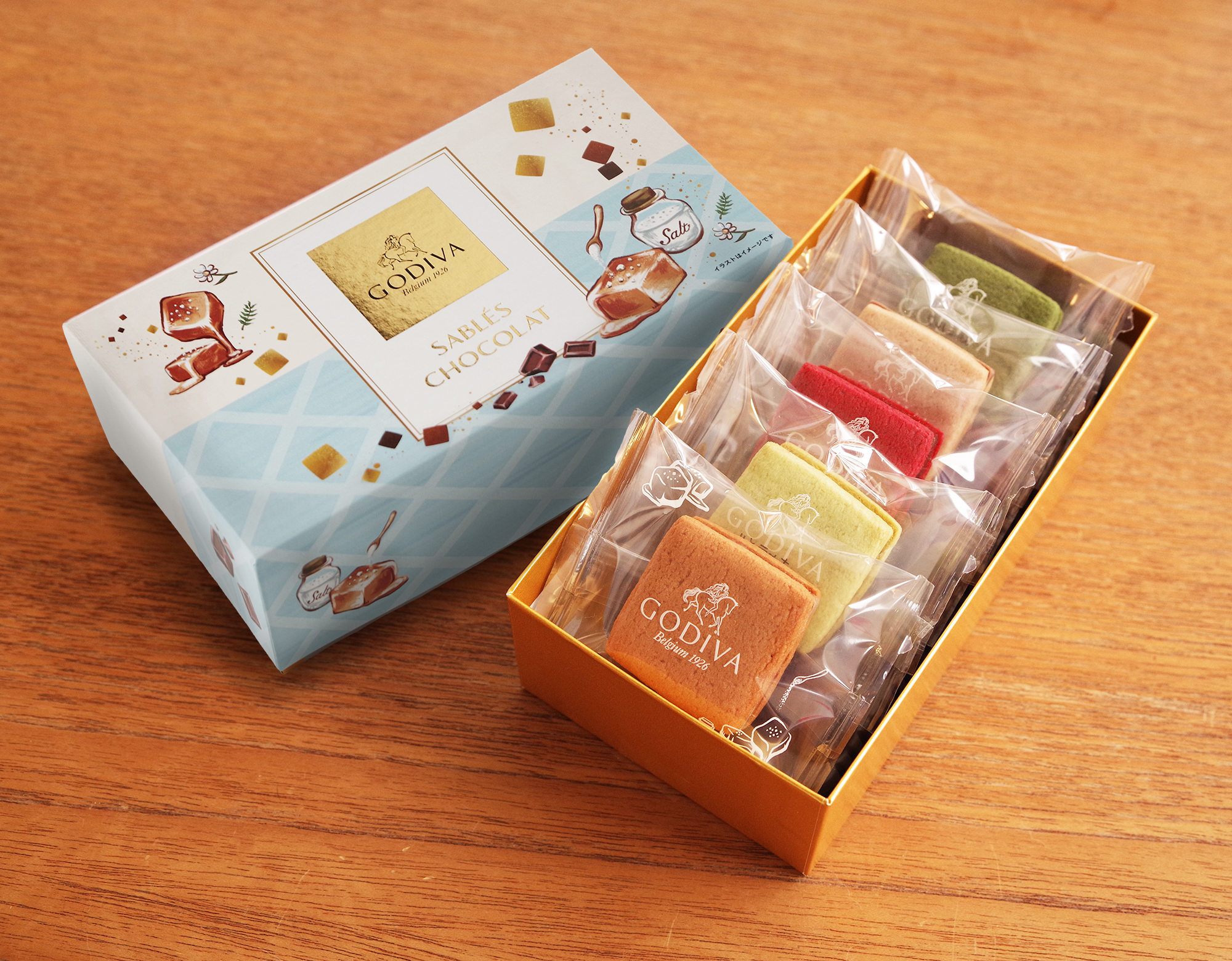 GODIVA FY25 SABLÉS CHOCOLAT　Salty Caramel Assortment