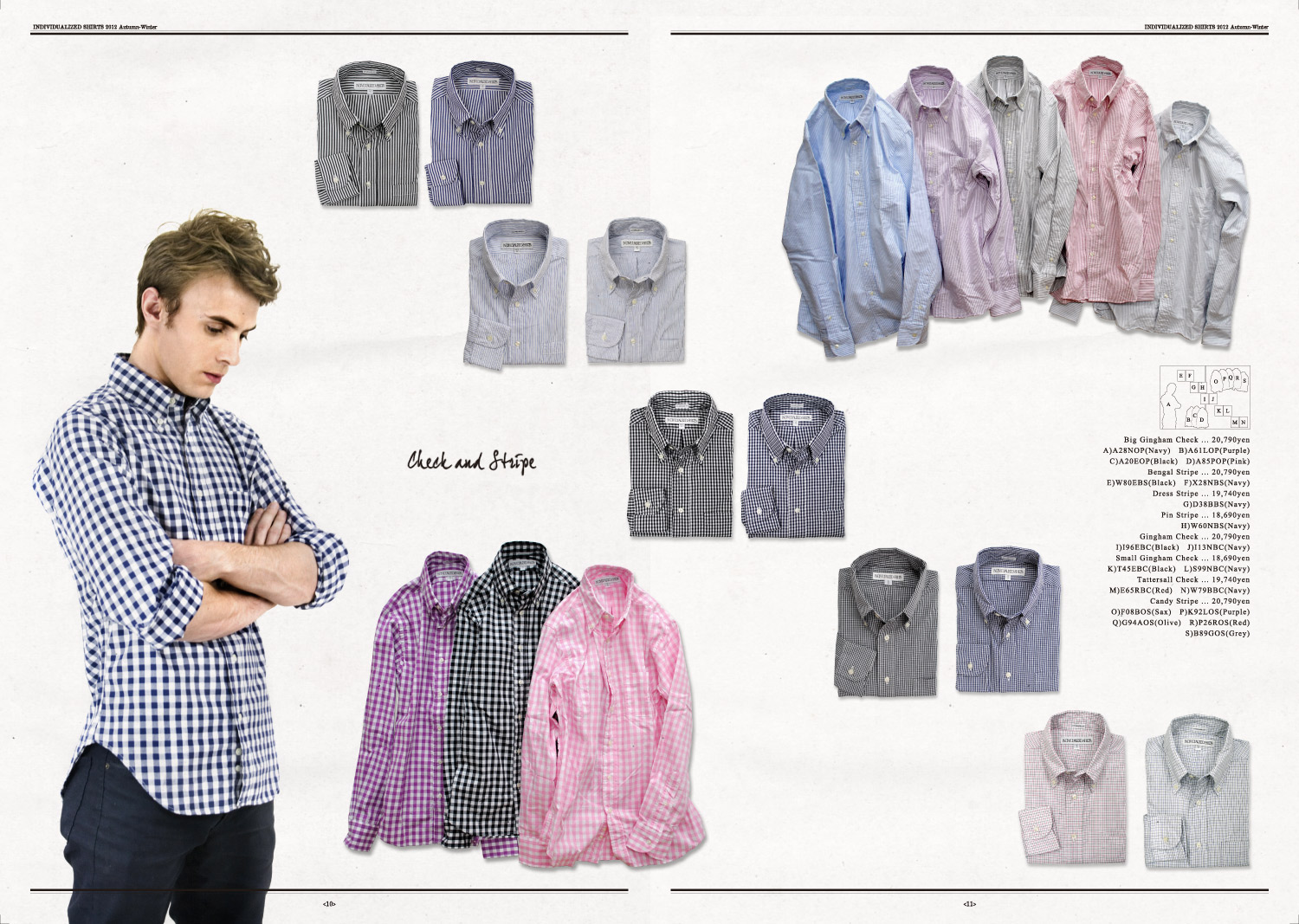 IndividualizedShirts AW Cataloge model photo