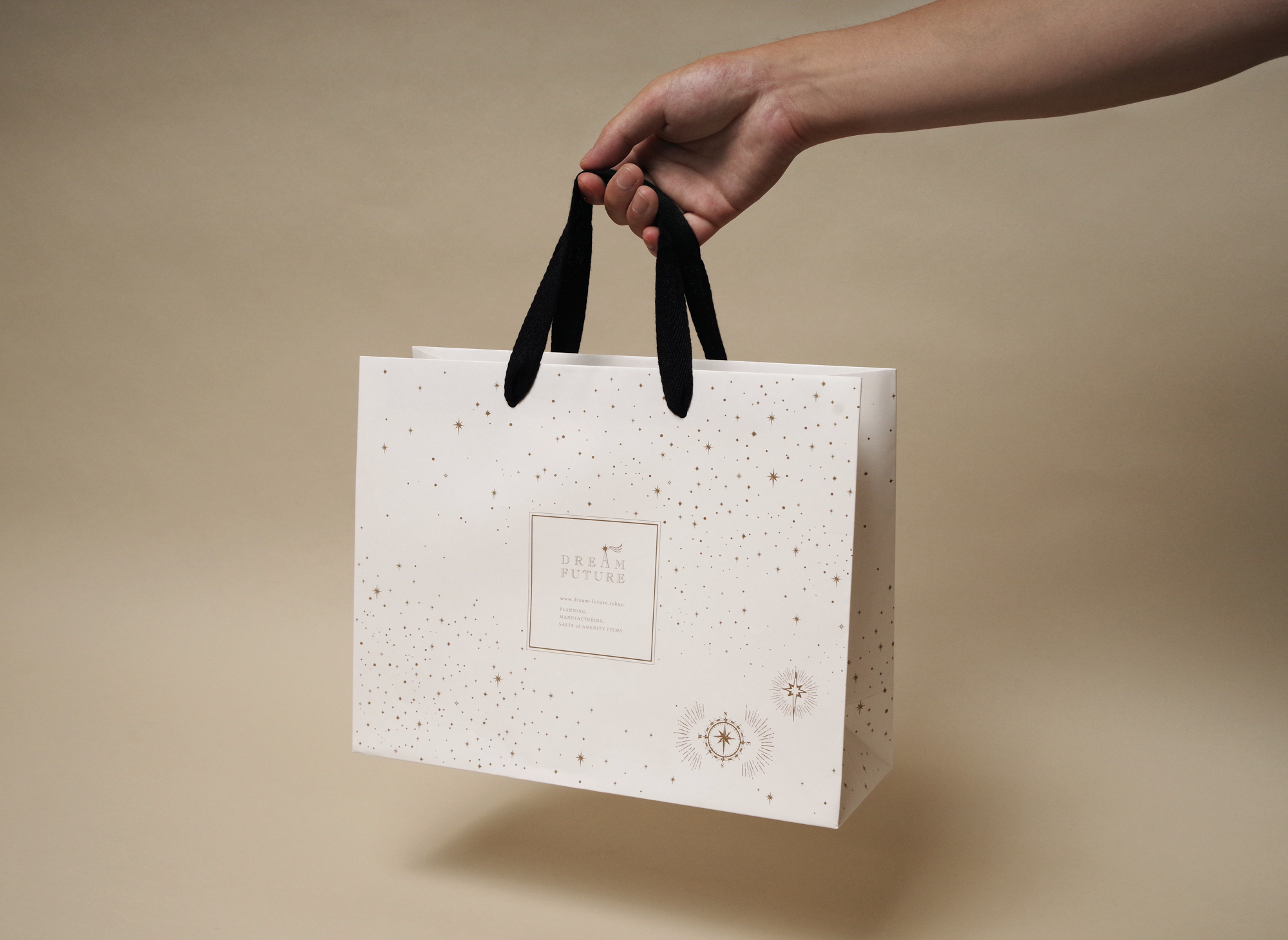 DREAM FUTURE Towel design, package, logo, web design, Best of Packaging in Japan 33 Achievements