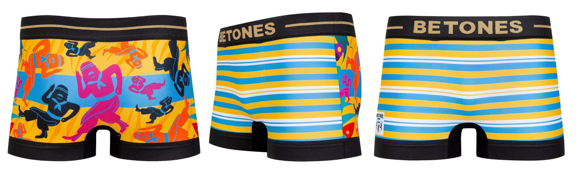 BETONES Boxer Pants Illustration “WORLD TOUR ARGENTINA”