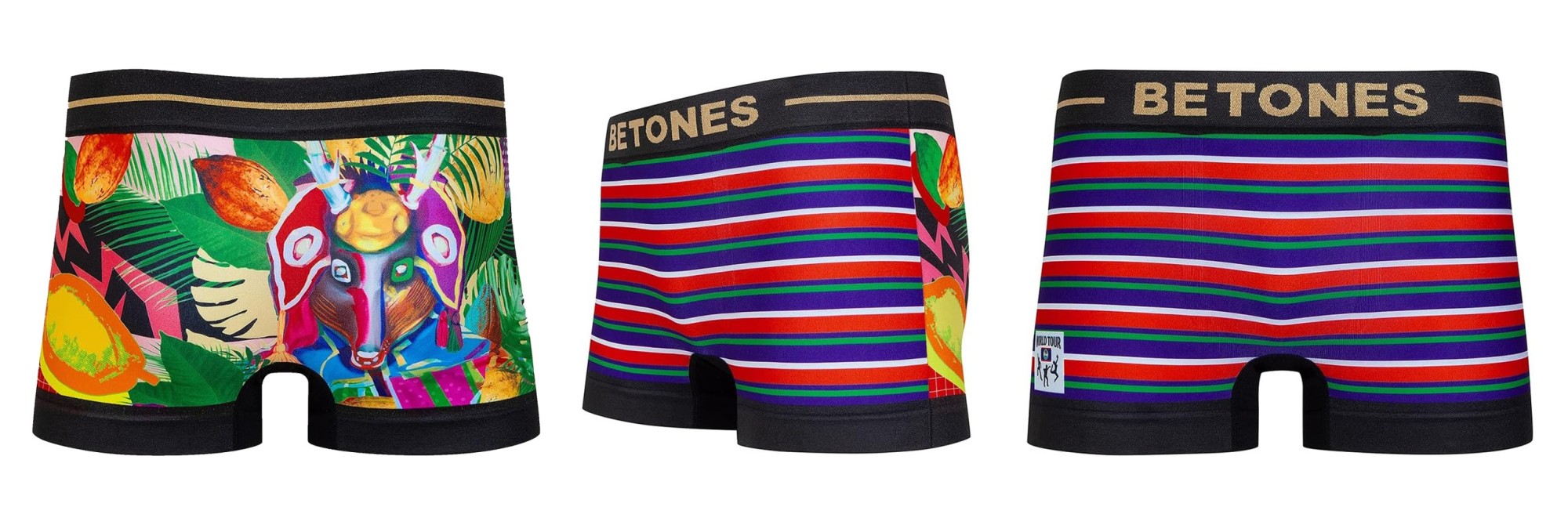 BETONES Boxer Pants Illustration “WORLD TOUR BELIZE”