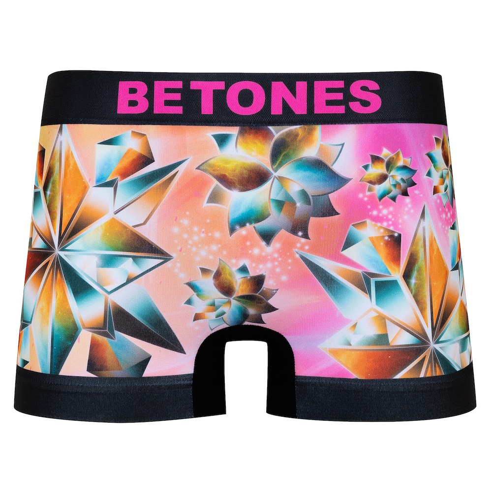 BETONES Boxer Pants Illustration “GALAXY FLOWER2”