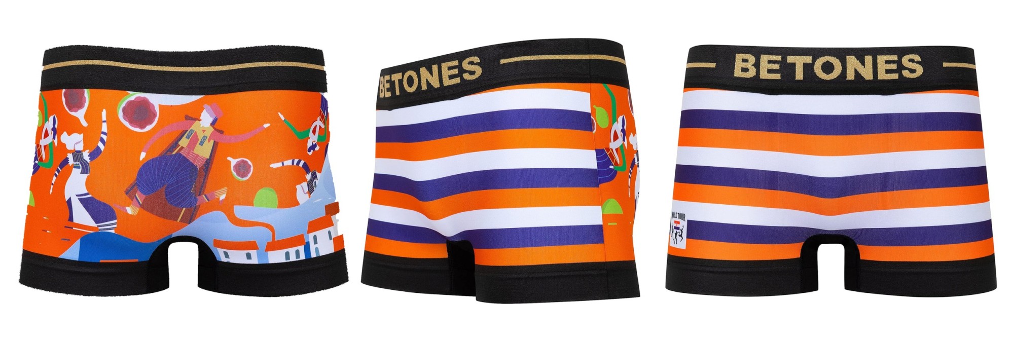 BETONES Boxer Pants Illustration 