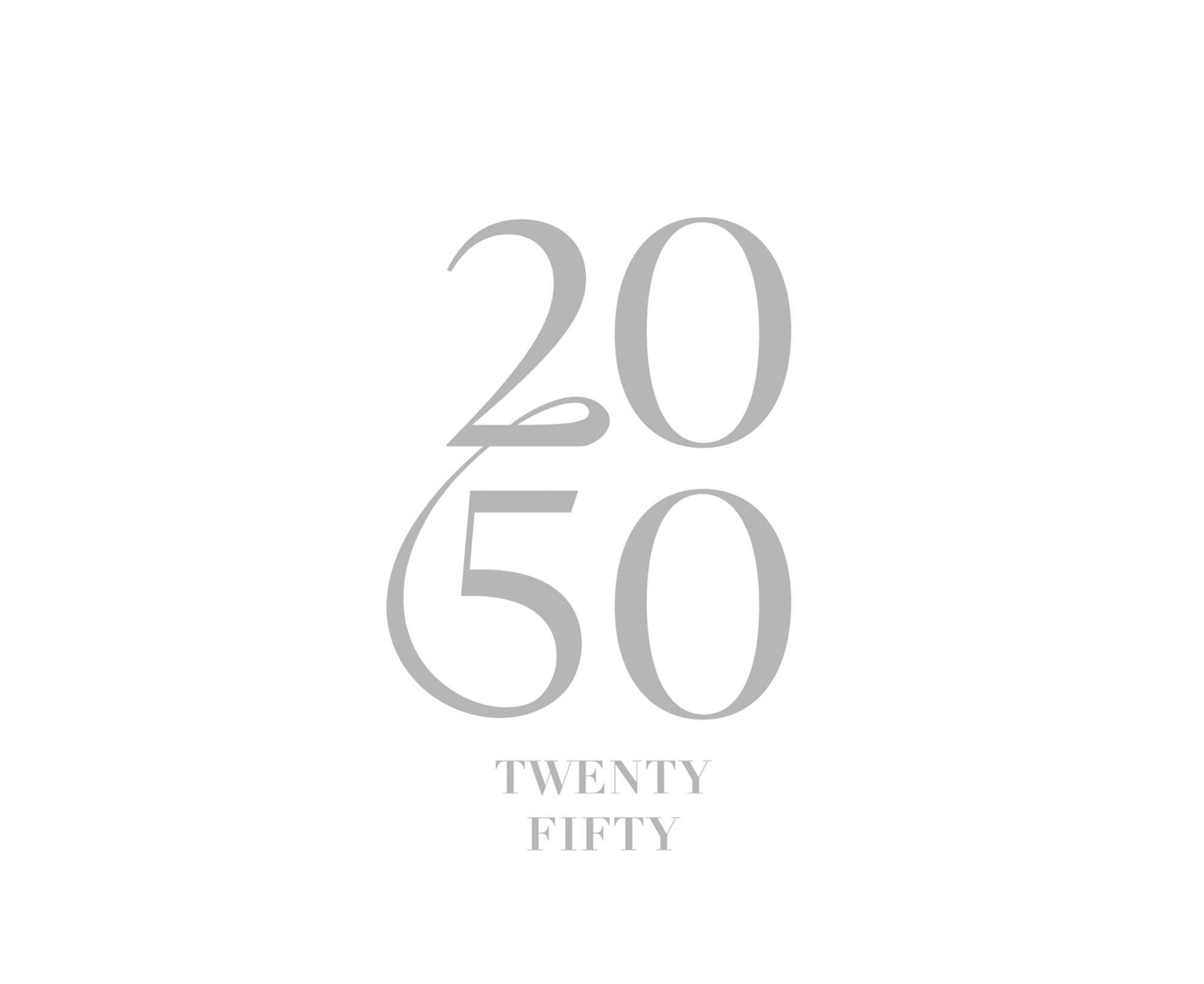 2050 TWENTY FIFTY Logo design