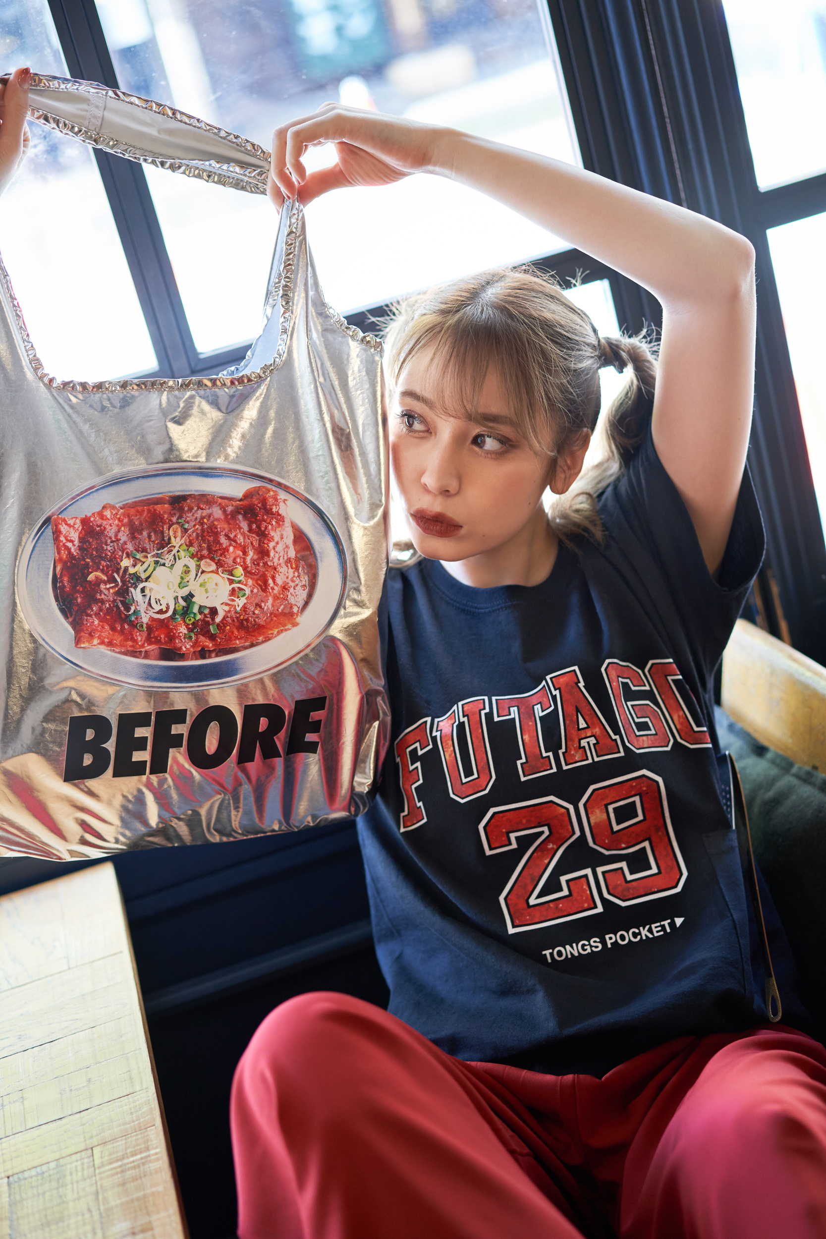 「FREAK‘S STORE」collaboration Yakiniku Futago fashion shooting