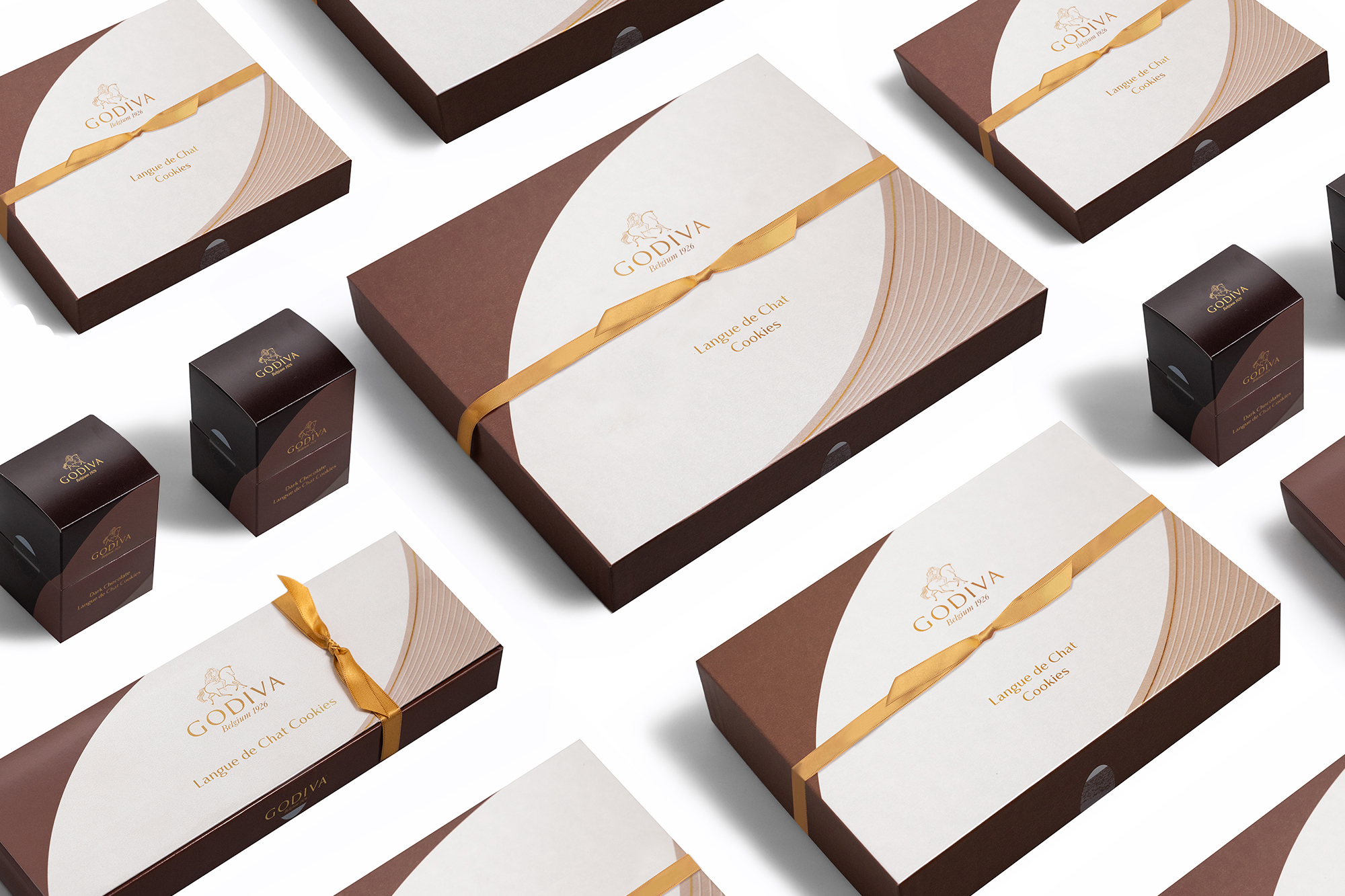 GODIVA FY23 Langue de Chat Cookies Assortment