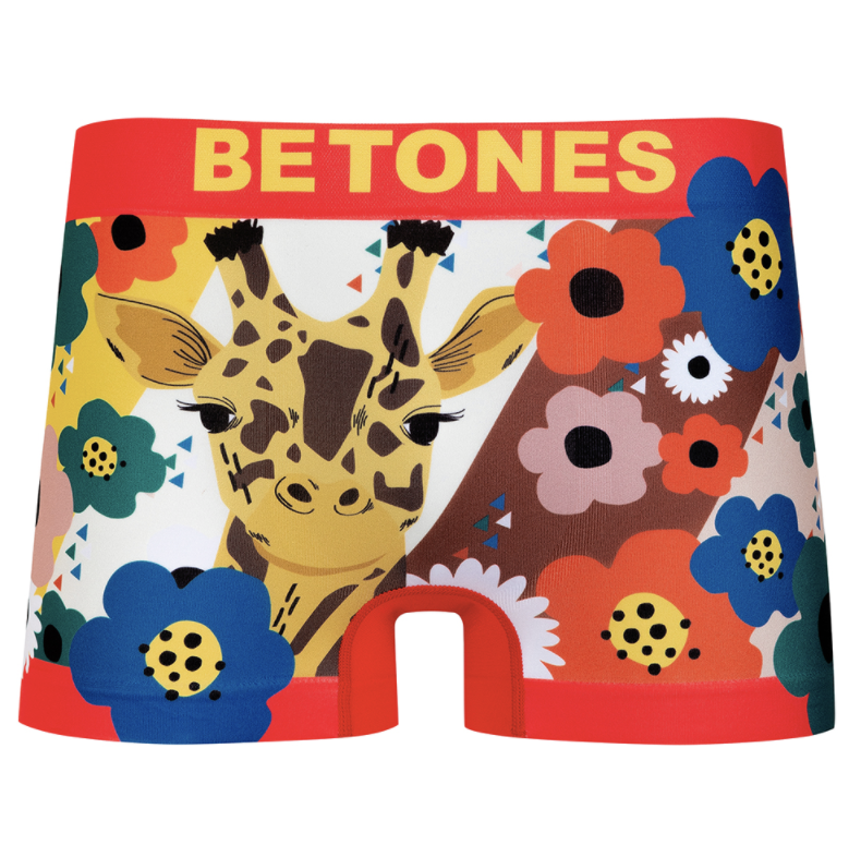 BETONES Boxer Pants Illustration “ENJOY RED”