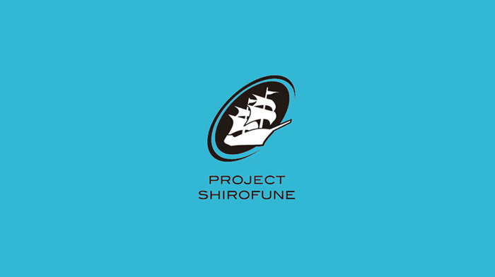 Project Shirofune logo, business card, web site