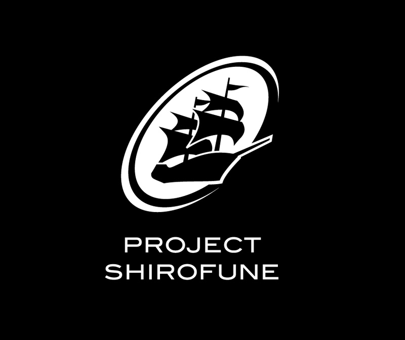 Project Shirofune logo, business card, web site