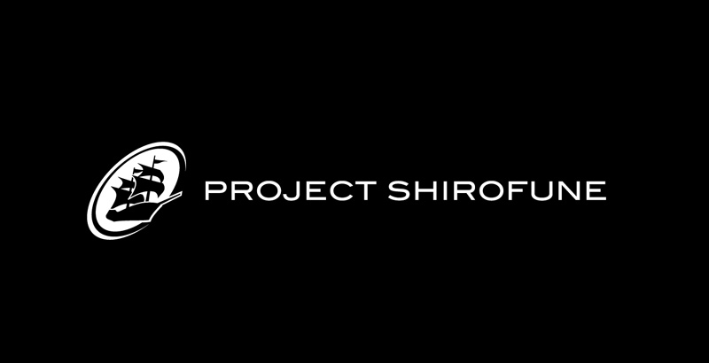 Project Shirofune logo, business card, web site