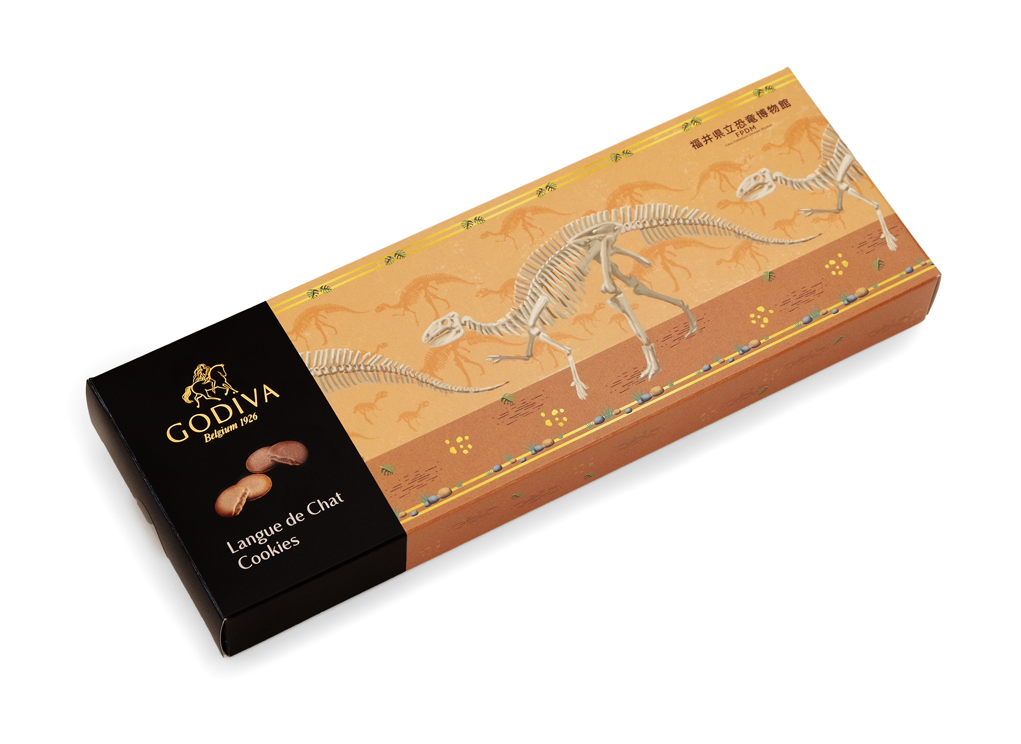 GODIVA × FUKUI HAPPINESS　Langue de Chat Cookies Assortment