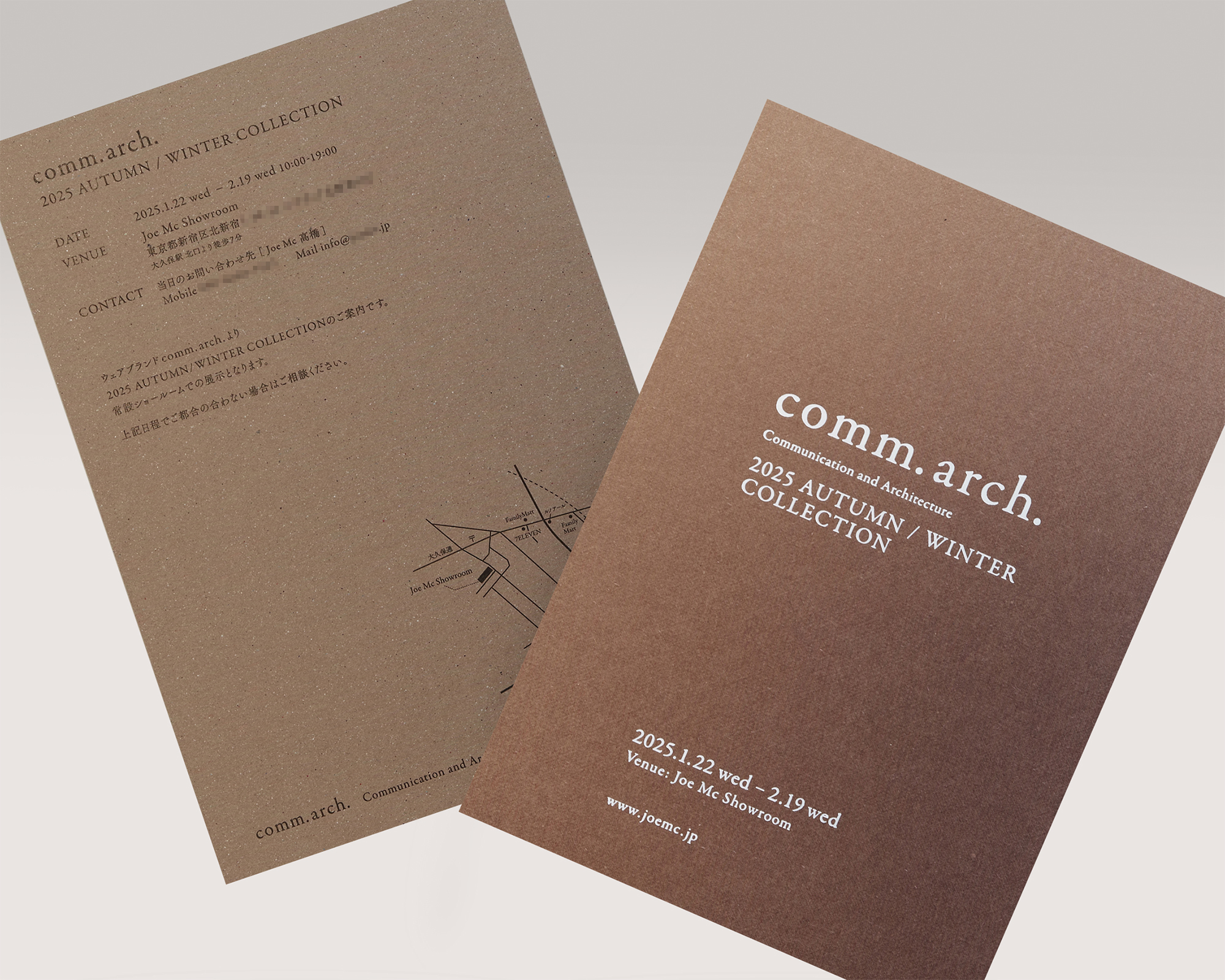 comm.arch. (Joe Mc) 2025 Autumn Winter