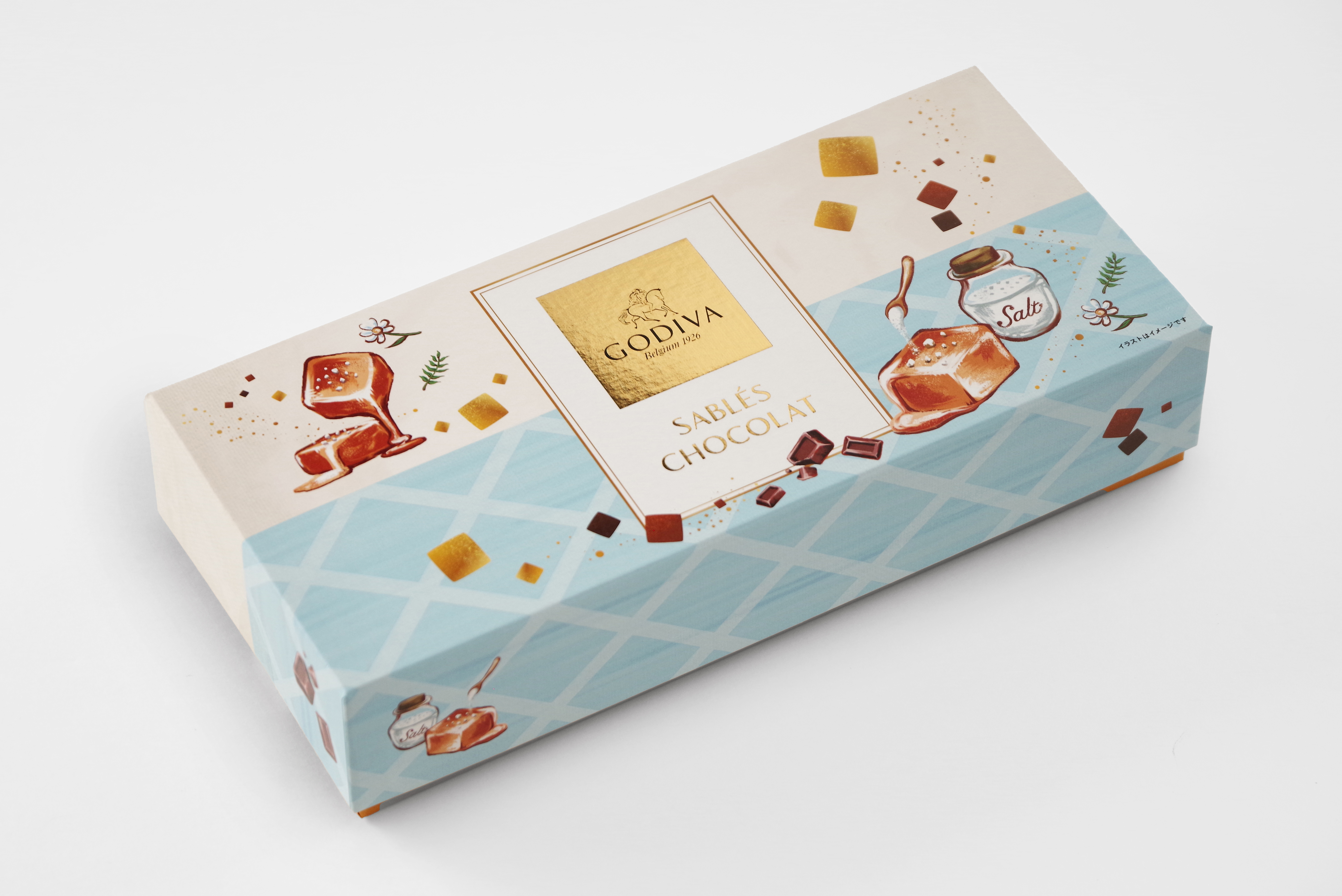 GODIVA FY25 SABLÉS CHOCOLAT　Salty Caramel Assortment