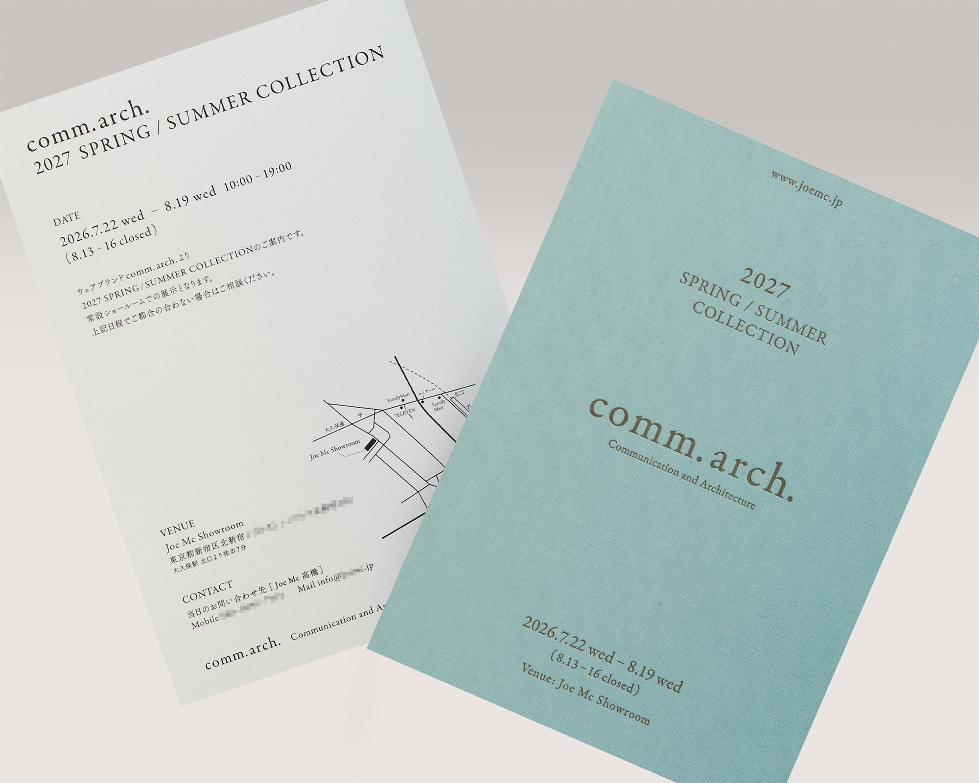 comm.arch. (Joe Mc) 2027 spring summer